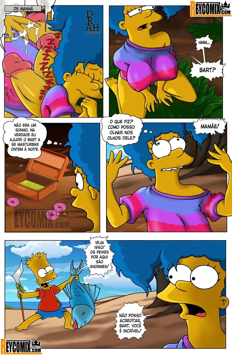 Paraíso Proibido: Hentai Explícito dos Simpsons em HQ de Luxúria