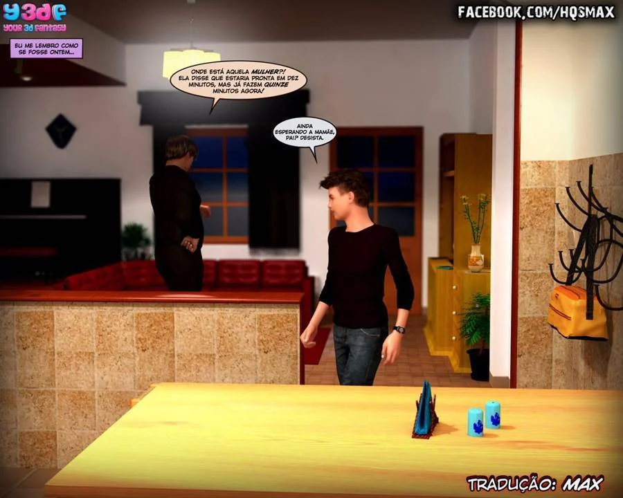 A História Obscena da Mãe em 3D: Fotos Picantes de Adultos