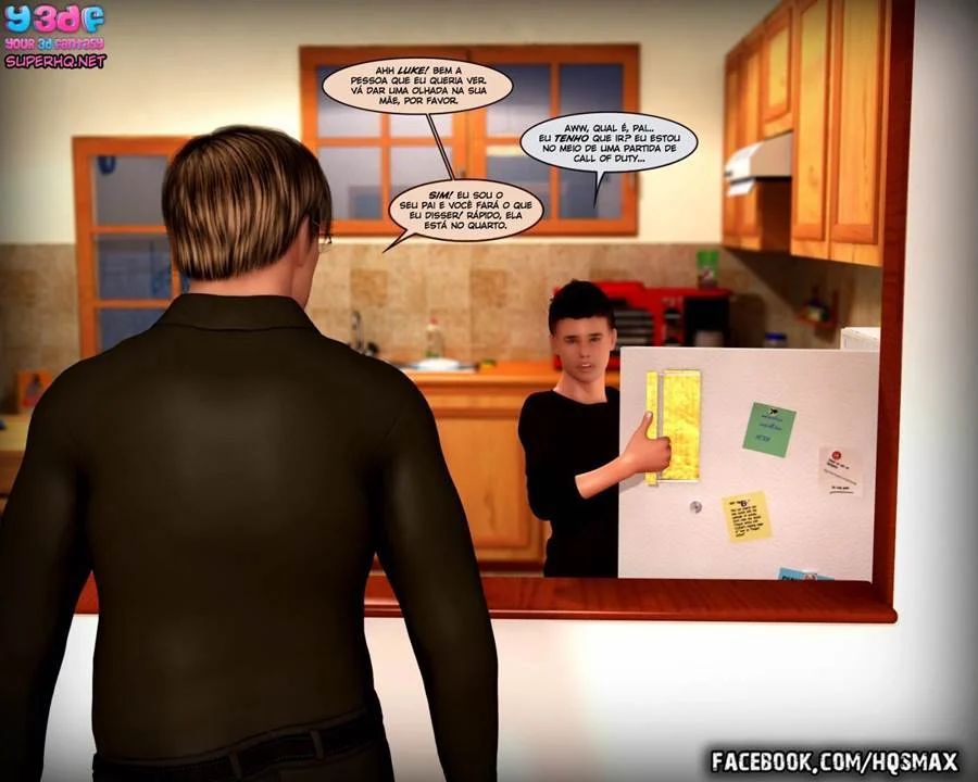 A História Obscena da Mãe em 3D: Fotos Picantes de Adultos