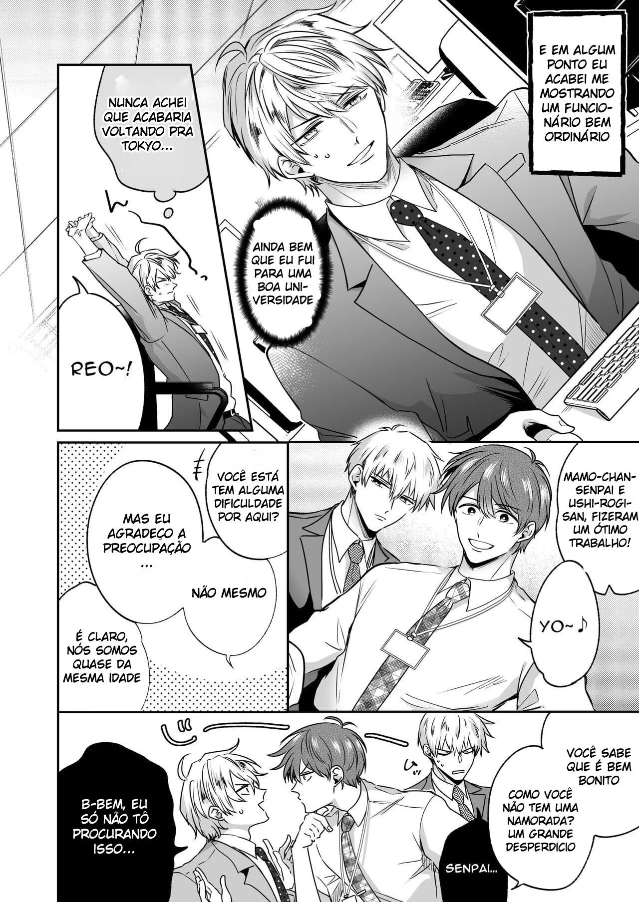 Ex-Recepcionista Submisso Dominado por Prazer na Primeira Noite - Yaoi Explícito