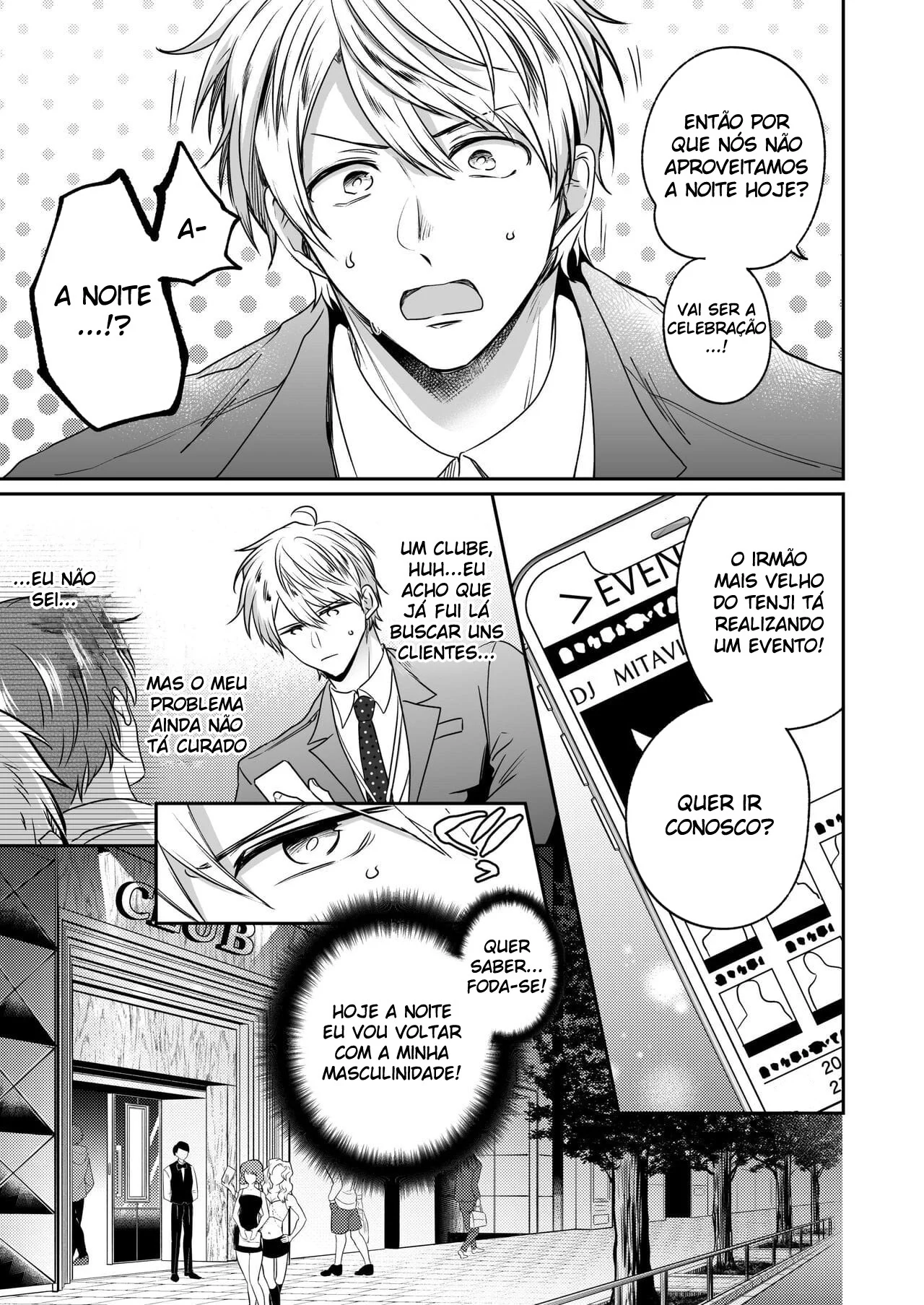 Ex-Recepcionista Submisso Dominado por Prazer na Primeira Noite - Yaoi Explícito