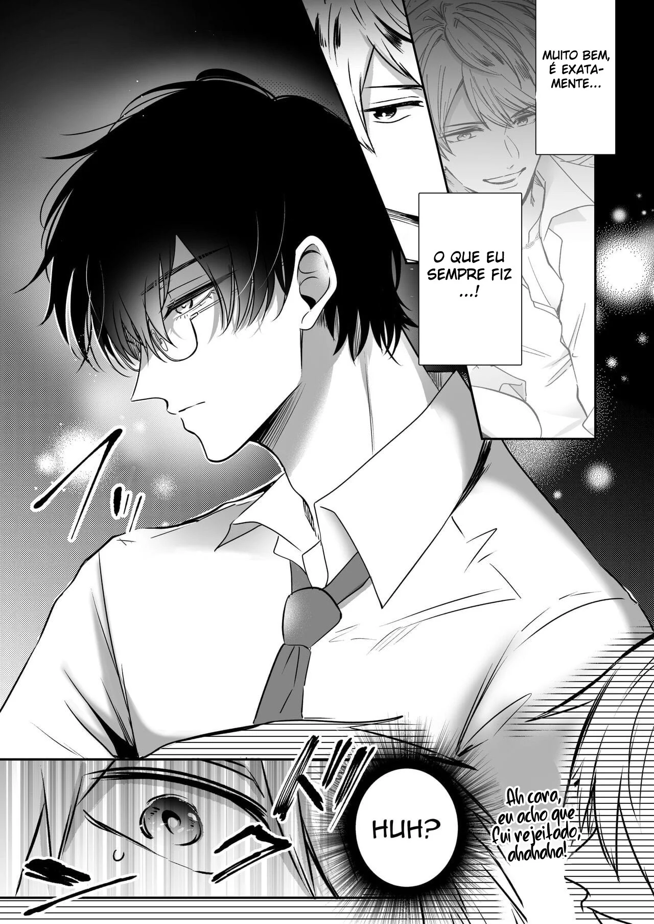 Ex-Recepcionista Submisso Dominado por Prazer na Primeira Noite - Yaoi Explícito