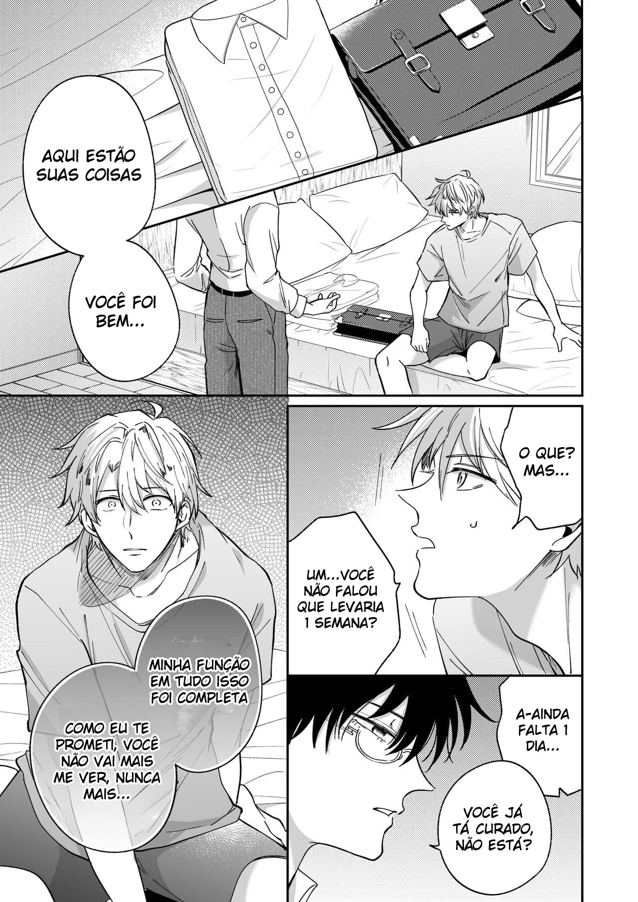 Ex-Recepcionista Submisso Dominado por Prazer na Primeira Noite - Yaoi Explícito