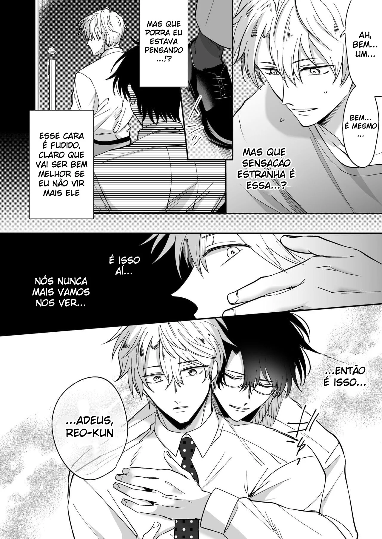 Ex-Recepcionista Submisso Dominado por Prazer na Primeira Noite - Yaoi Explícito