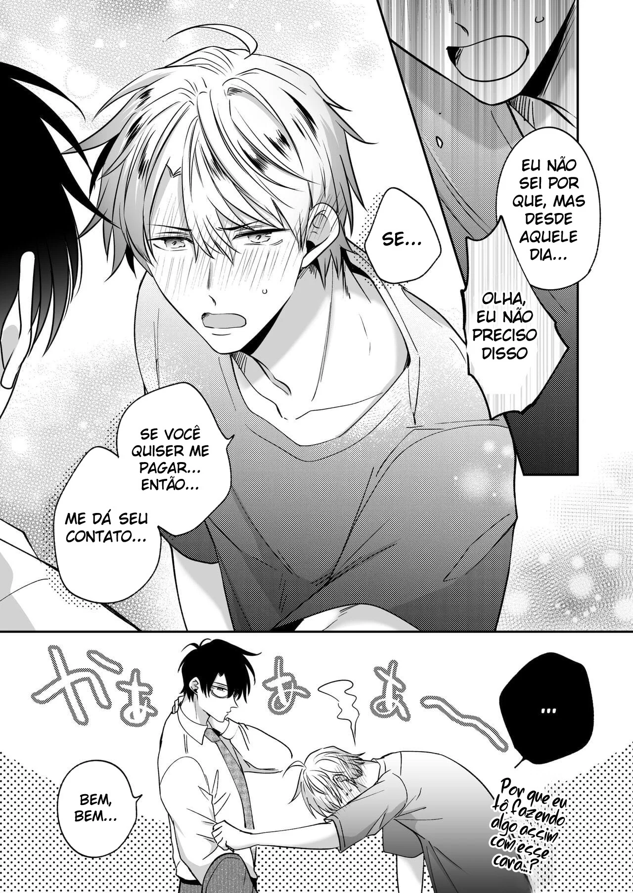 Ex-Recepcionista Submisso Dominado por Prazer na Primeira Noite - Yaoi Explícito