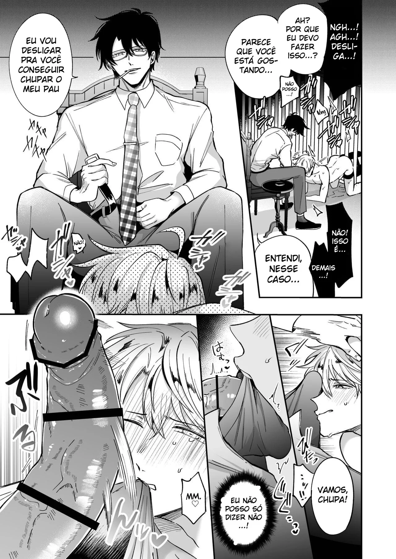 Fetiche em massagem prostatica: recepcionista viciado em pirocadas profundas