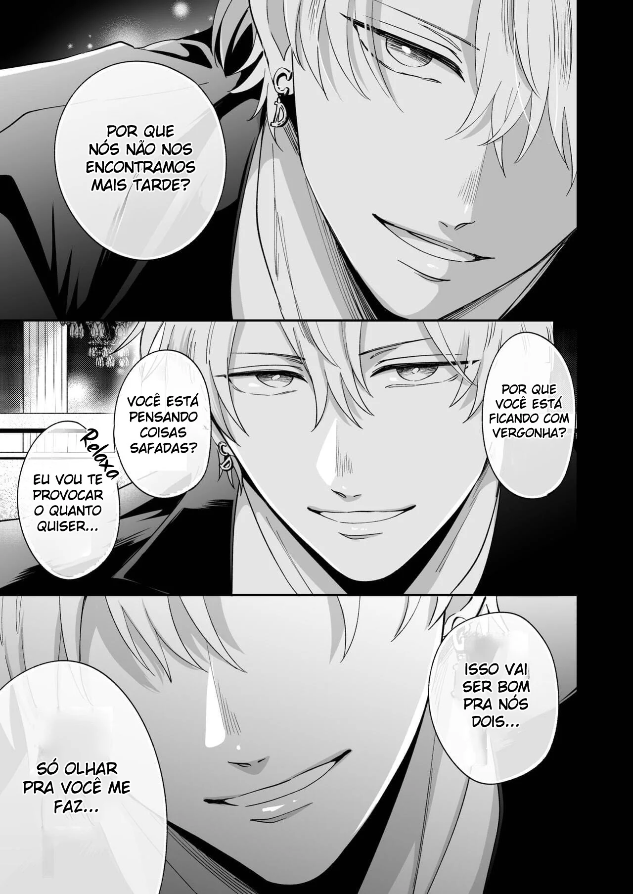 O rebaixado da recepção no cio: penetração gay com fio dental