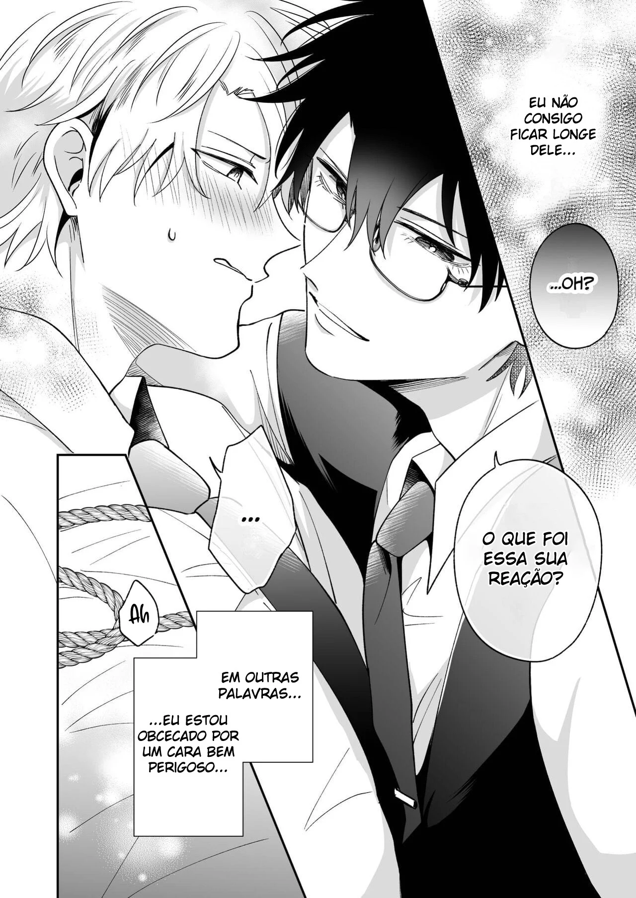 O rebaixado da recepção no cio: penetração gay com fio dental