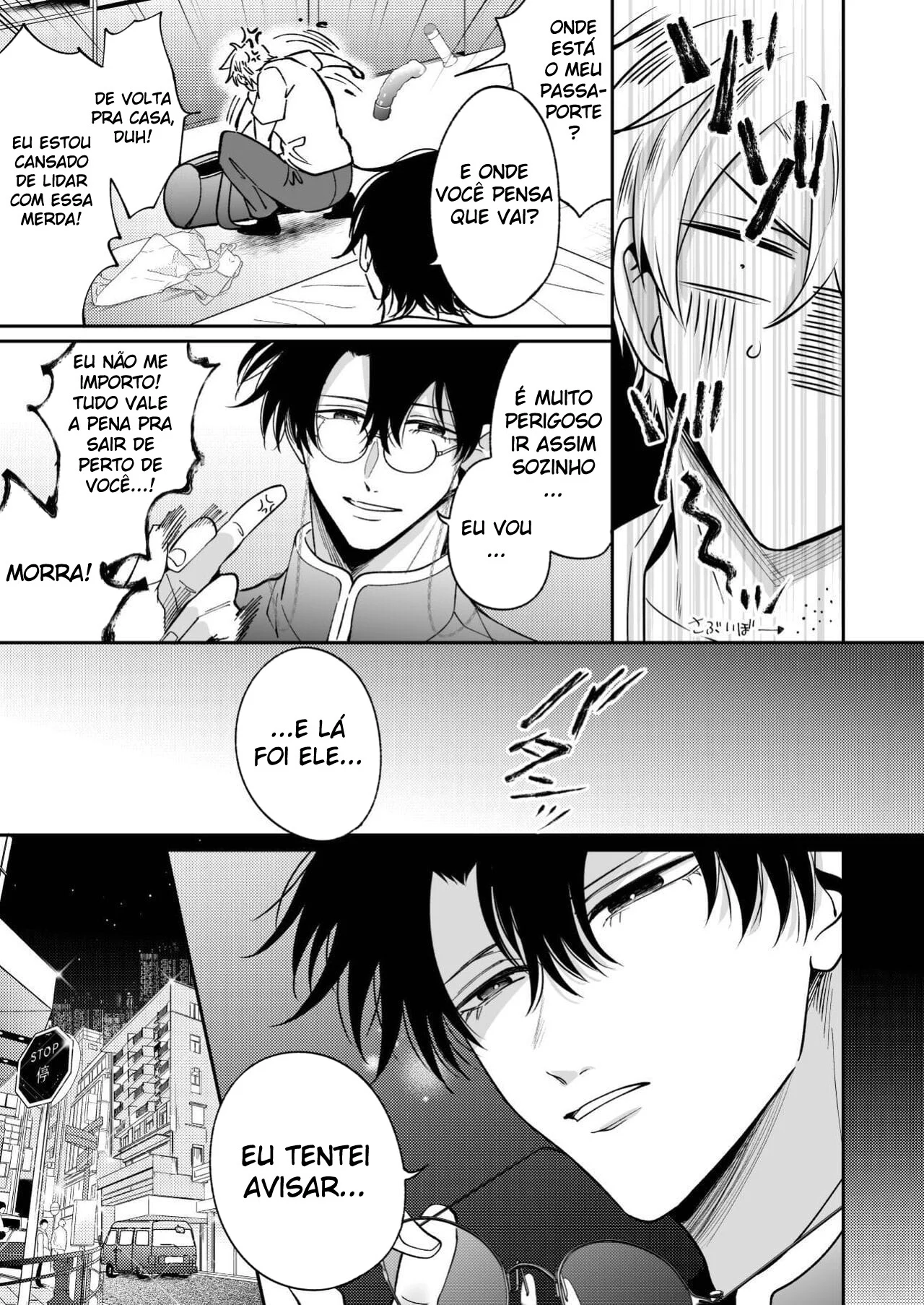 Ex-recepcionista mostra como satisfazer clientes com sua nova habilidade yaoi proibida.