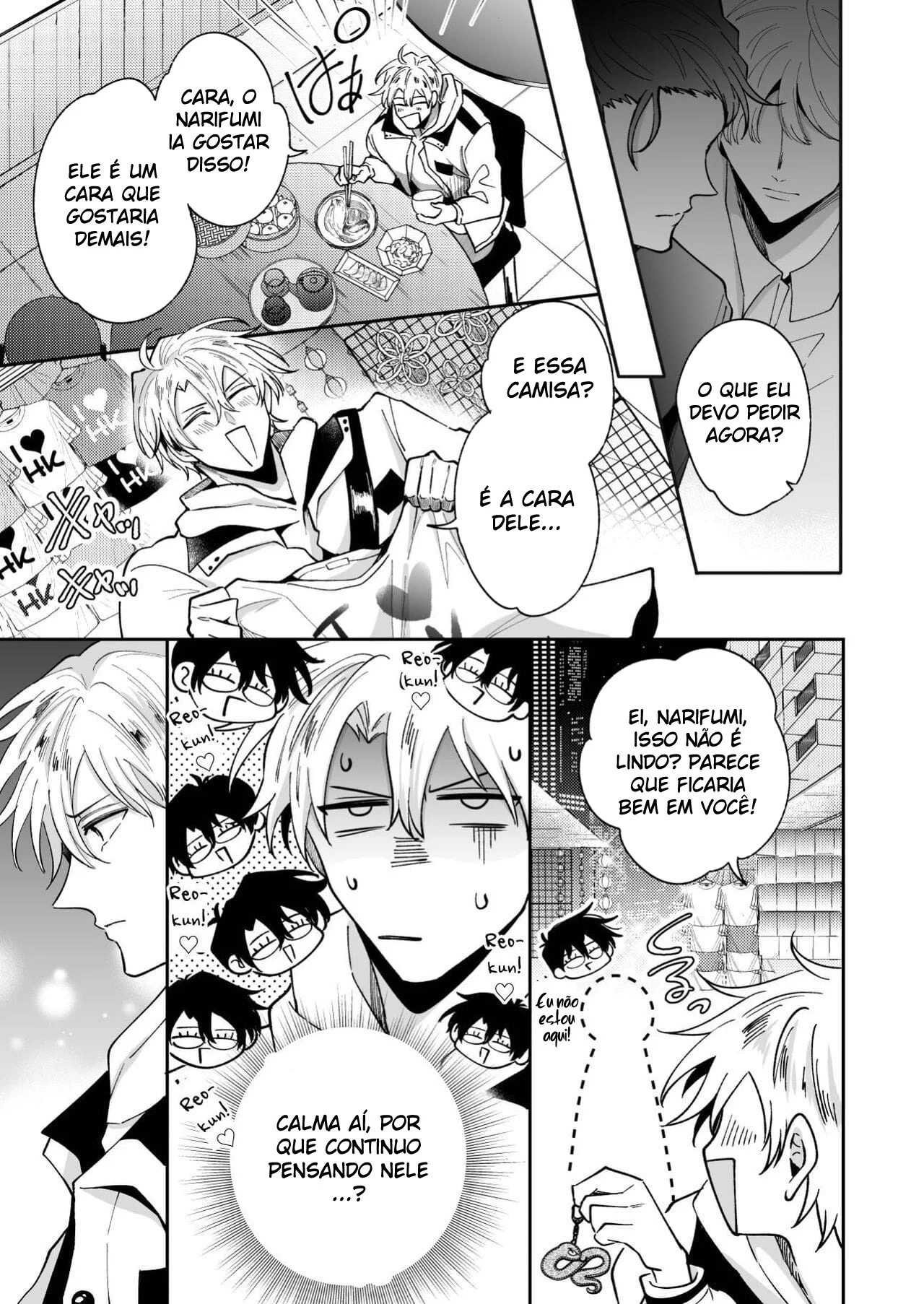 Ex-recepcionista mostra como satisfazer clientes com sua nova habilidade yaoi proibida.