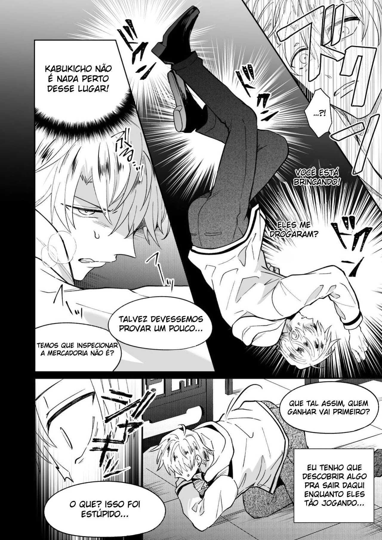 Ex-recepcionista mostra como satisfazer clientes com sua nova habilidade yaoi proibida.