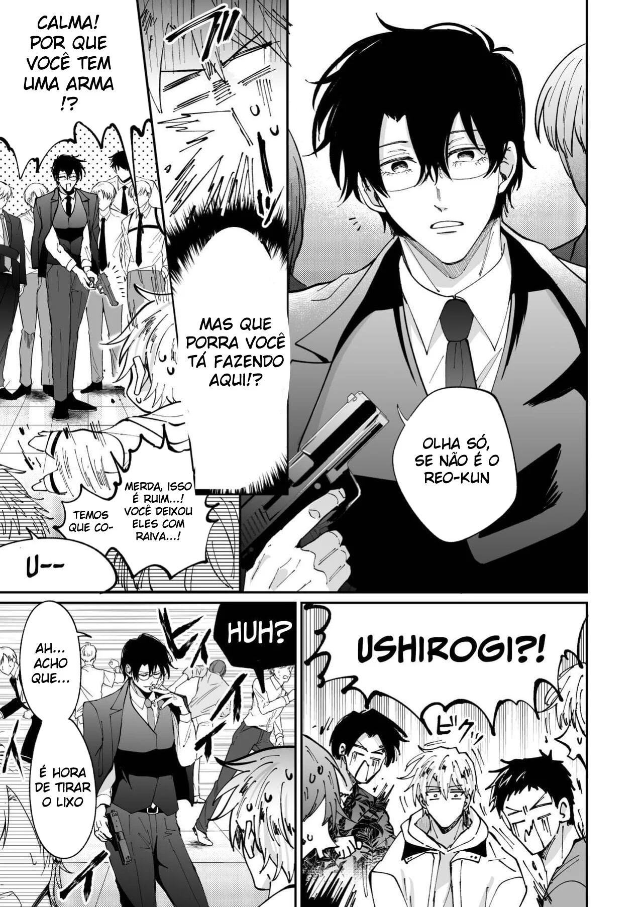 Ex-recepcionista mostra como satisfazer clientes com sua nova habilidade yaoi proibida.