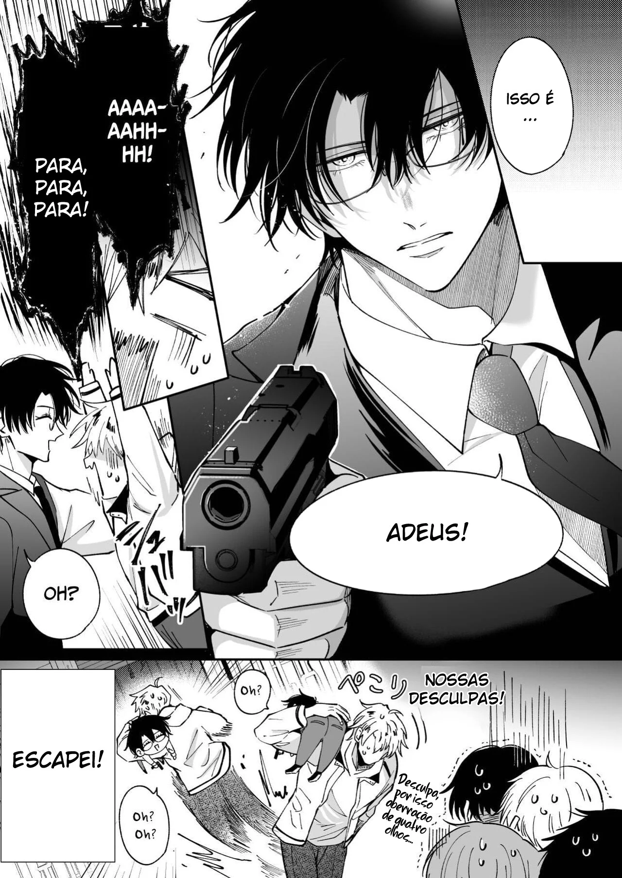 Ex-recepcionista mostra como satisfazer clientes com sua nova habilidade yaoi proibida.