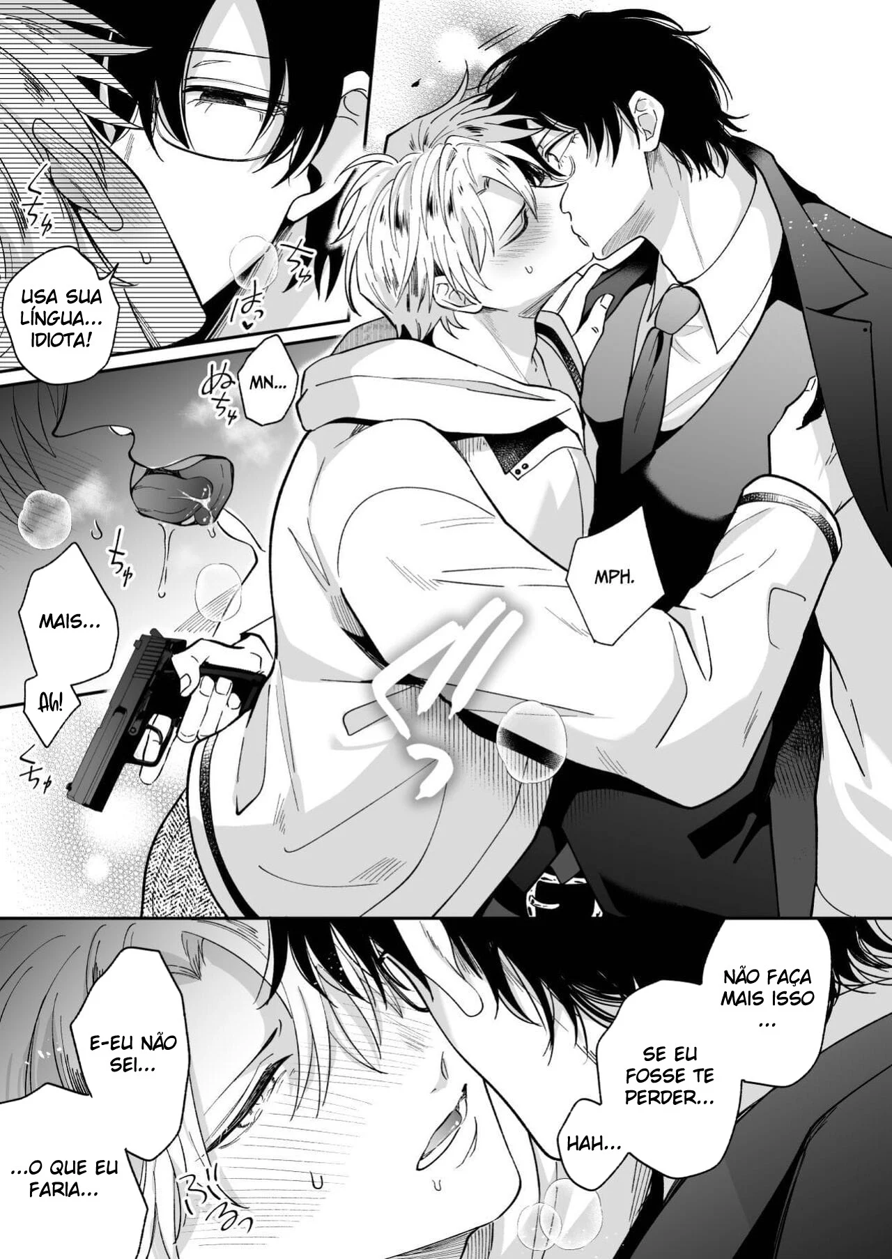 Ex-recepcionista mostra como satisfazer clientes com sua nova habilidade yaoi proibida.