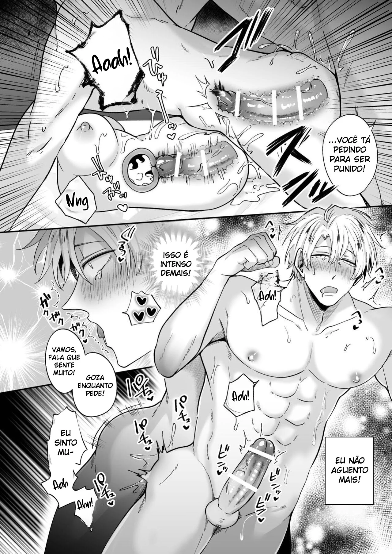 Ex-recepcionista mostra como satisfazer clientes com sua nova habilidade yaoi proibida.