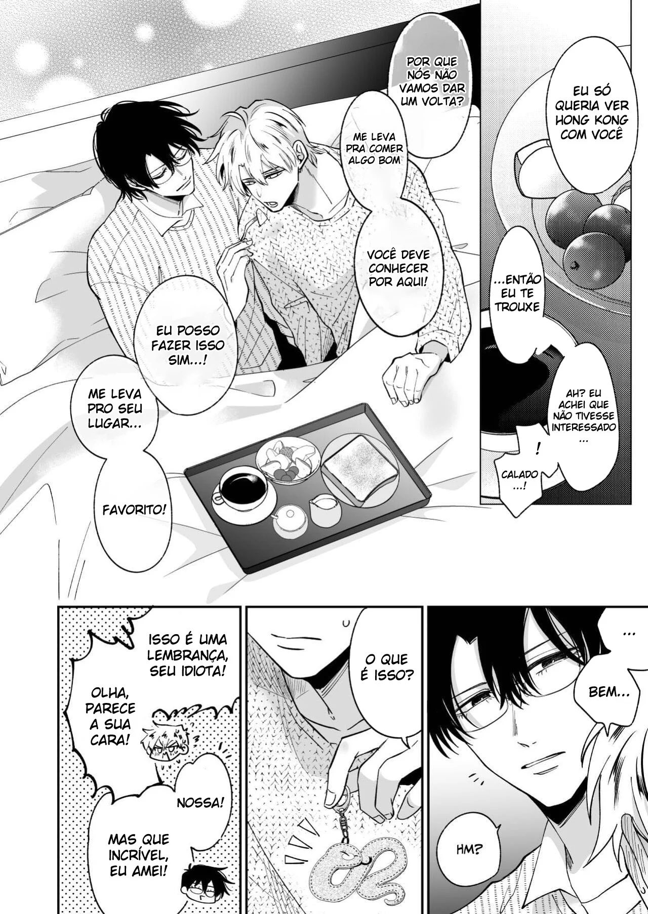 Ex-recepcionista mostra como satisfazer clientes com sua nova habilidade yaoi proibida.