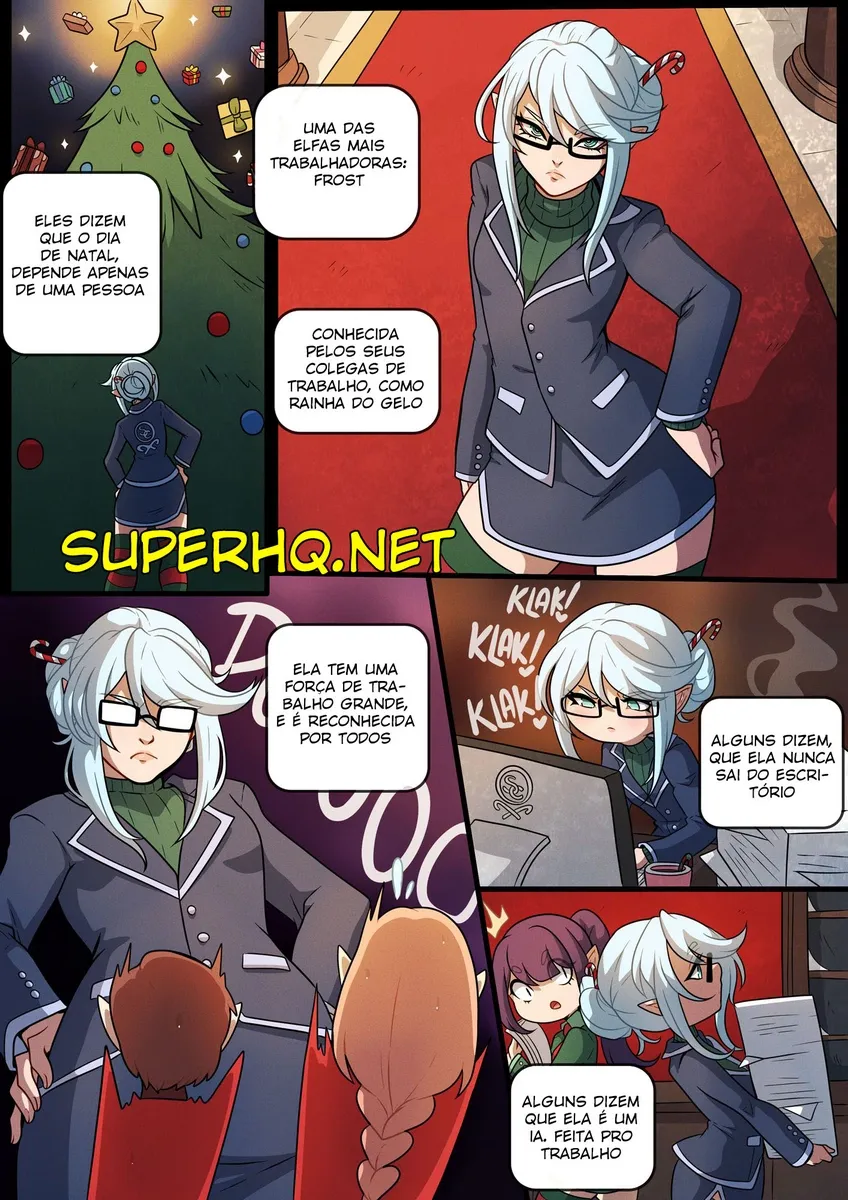 Felação Gelada: Sexo Explícito em Festa de Inverno - Hentai em HQ