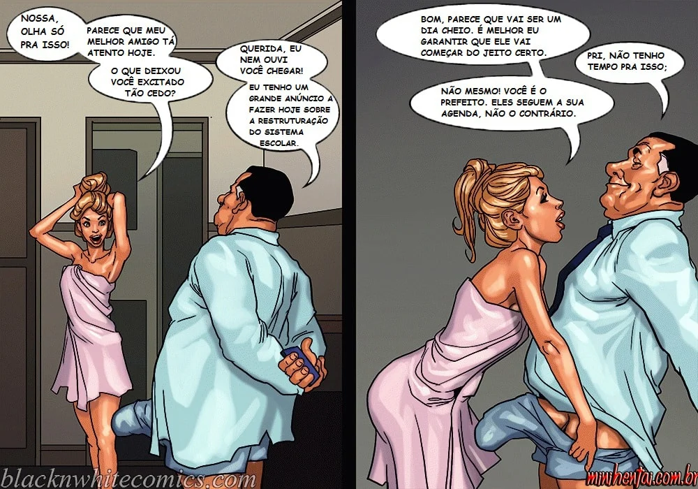 Prefeito Tarado: Sexta Jornada de Pornô Explícito em HQ - Completo e Sem Censura