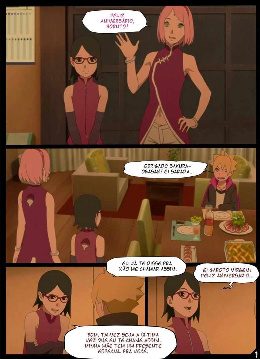 Presente Sexual Explícito: Boruto Recebe Surpresa Picante em HQ Adulta