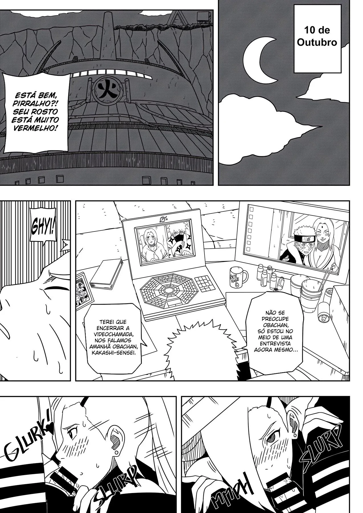 Presente Íntimo de Aniversário: Naruto Transa Sem Vergonha nos Quadrinhos