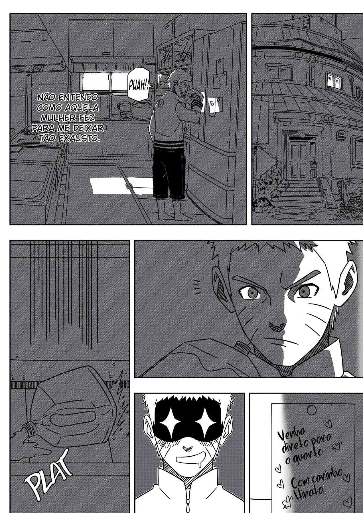 Presente Íntimo de Aniversário: Naruto Transa Sem Vergonha nos Quadrinhos