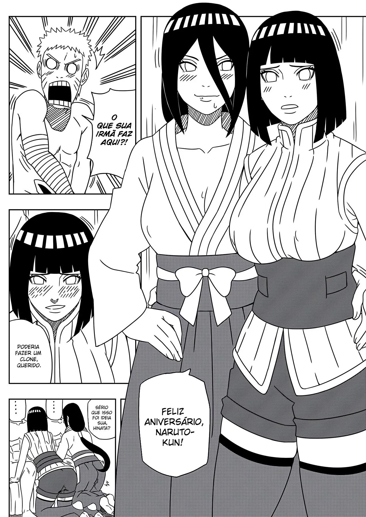Presente Íntimo de Aniversário: Naruto Transa Sem Vergonha nos Quadrinhos