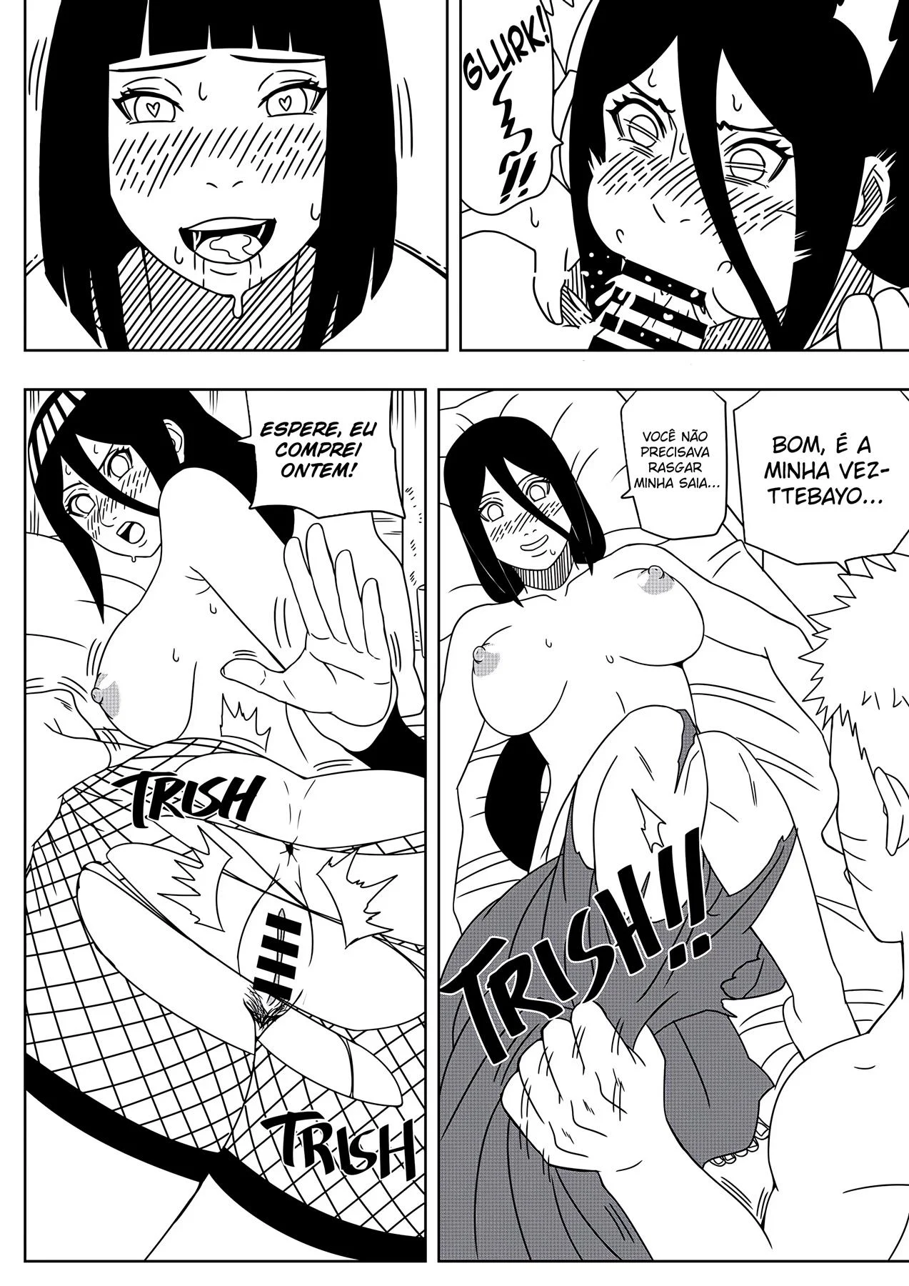 Presente Íntimo de Aniversário: Naruto Transa Sem Vergonha nos Quadrinhos