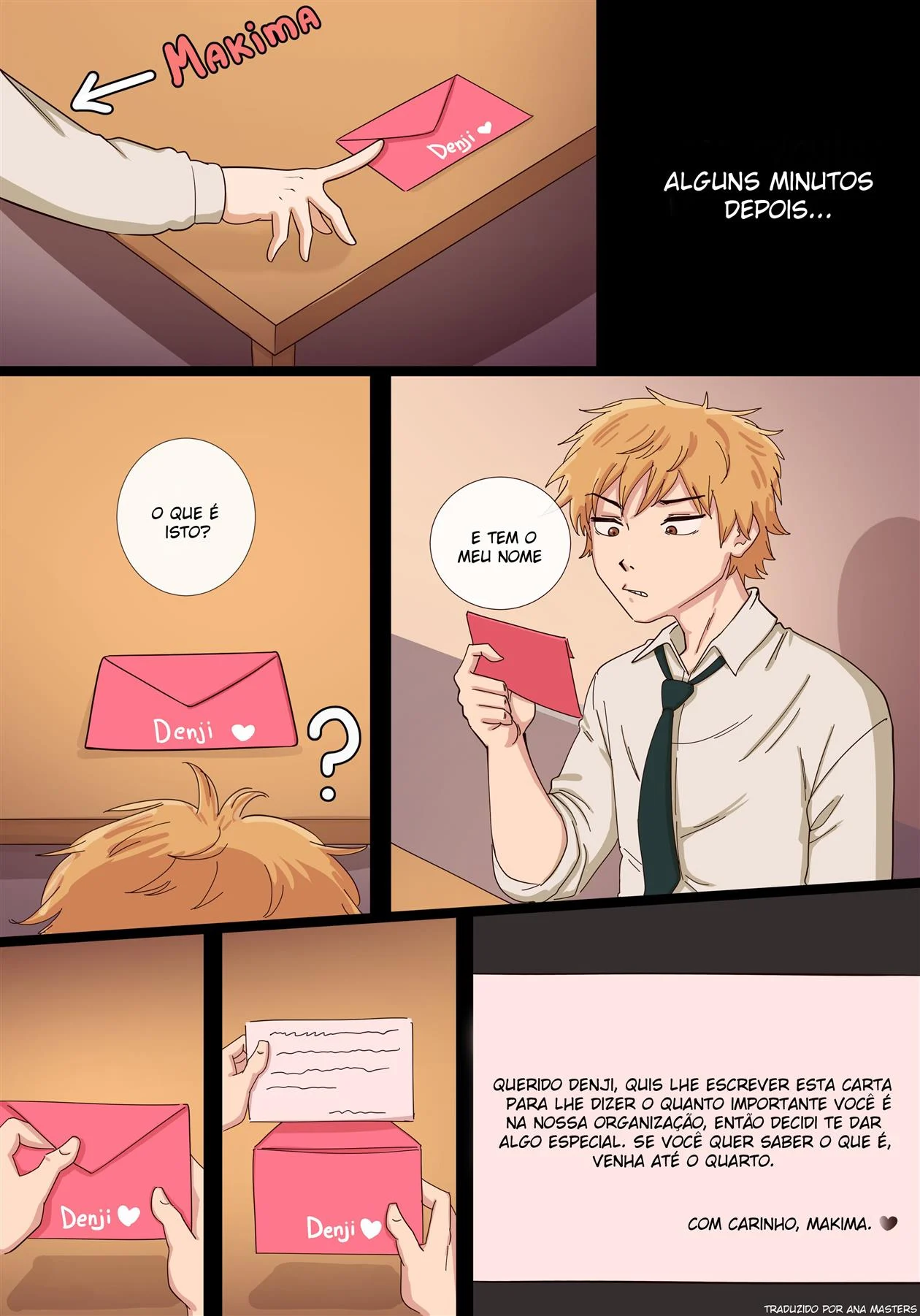 Presente Obsceno de Makima: Desejo Explícito em Chainsaw Man HQ Presente Obsceno de Makima: Desejo Explícito em Chainsaw Man HQ