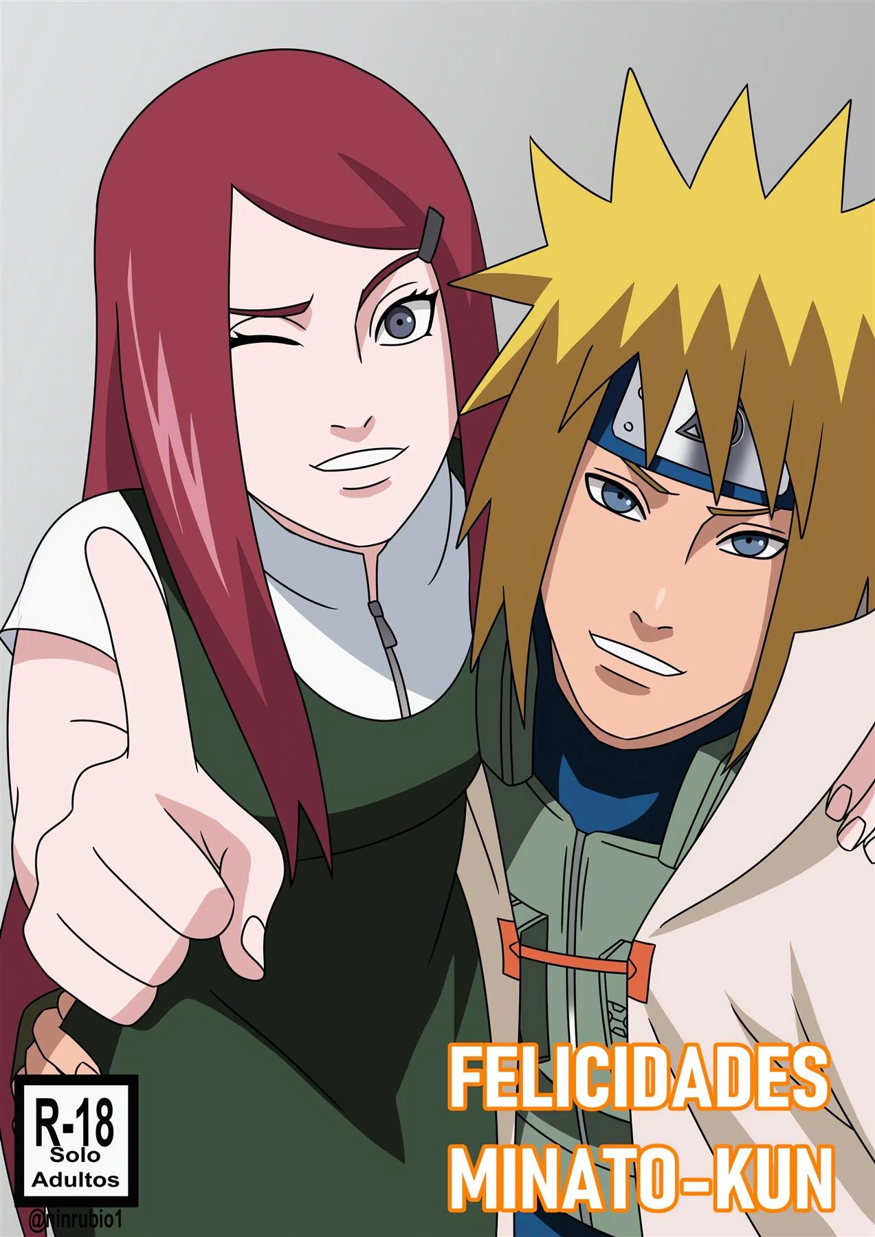 Minato Fode a Kushina Enquanto Naruto Espia - Quadrinhos Eróticos Explícitos