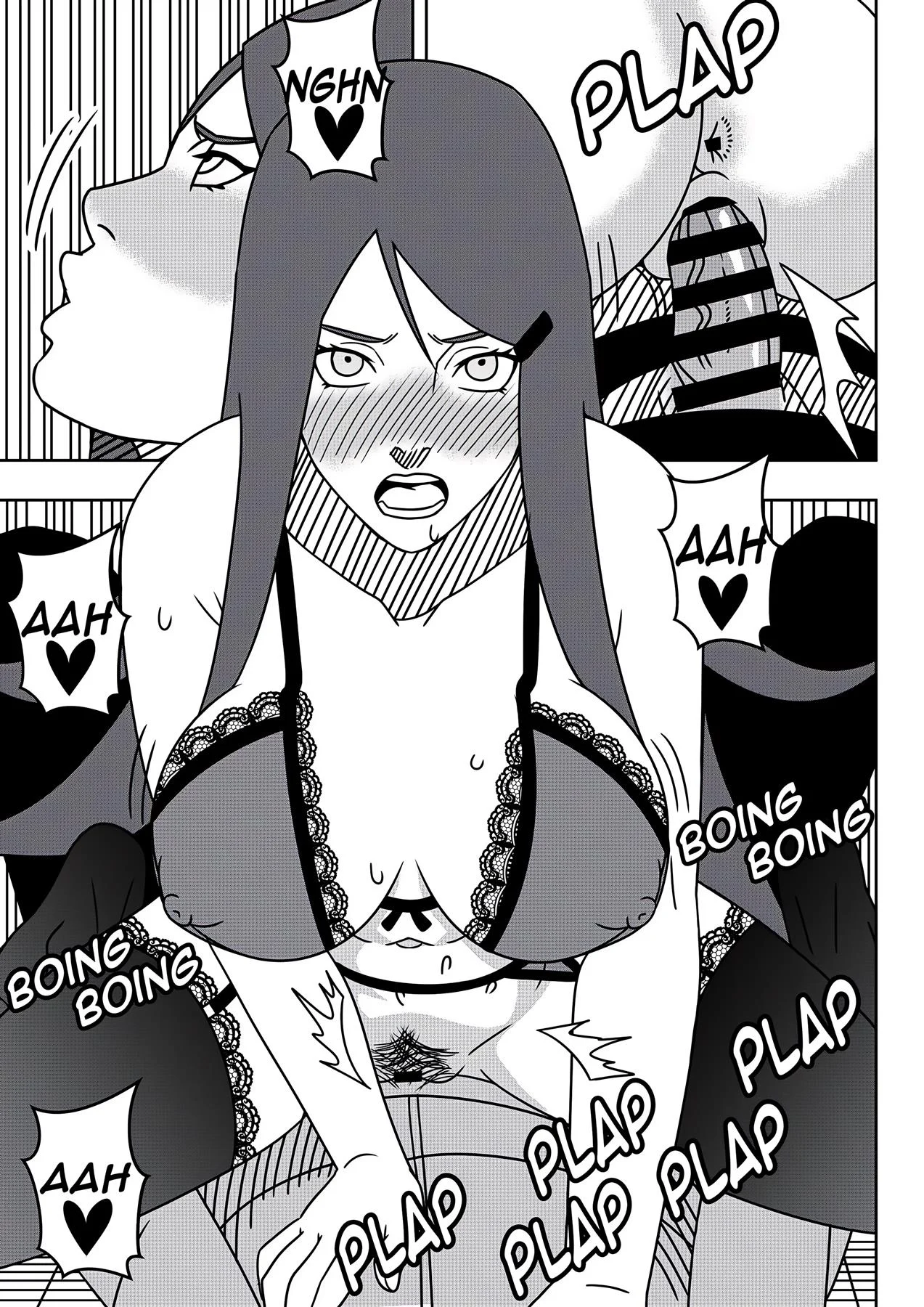 Minato Fode a Kushina Enquanto Naruto Espia - Quadrinhos Eróticos Explícitos