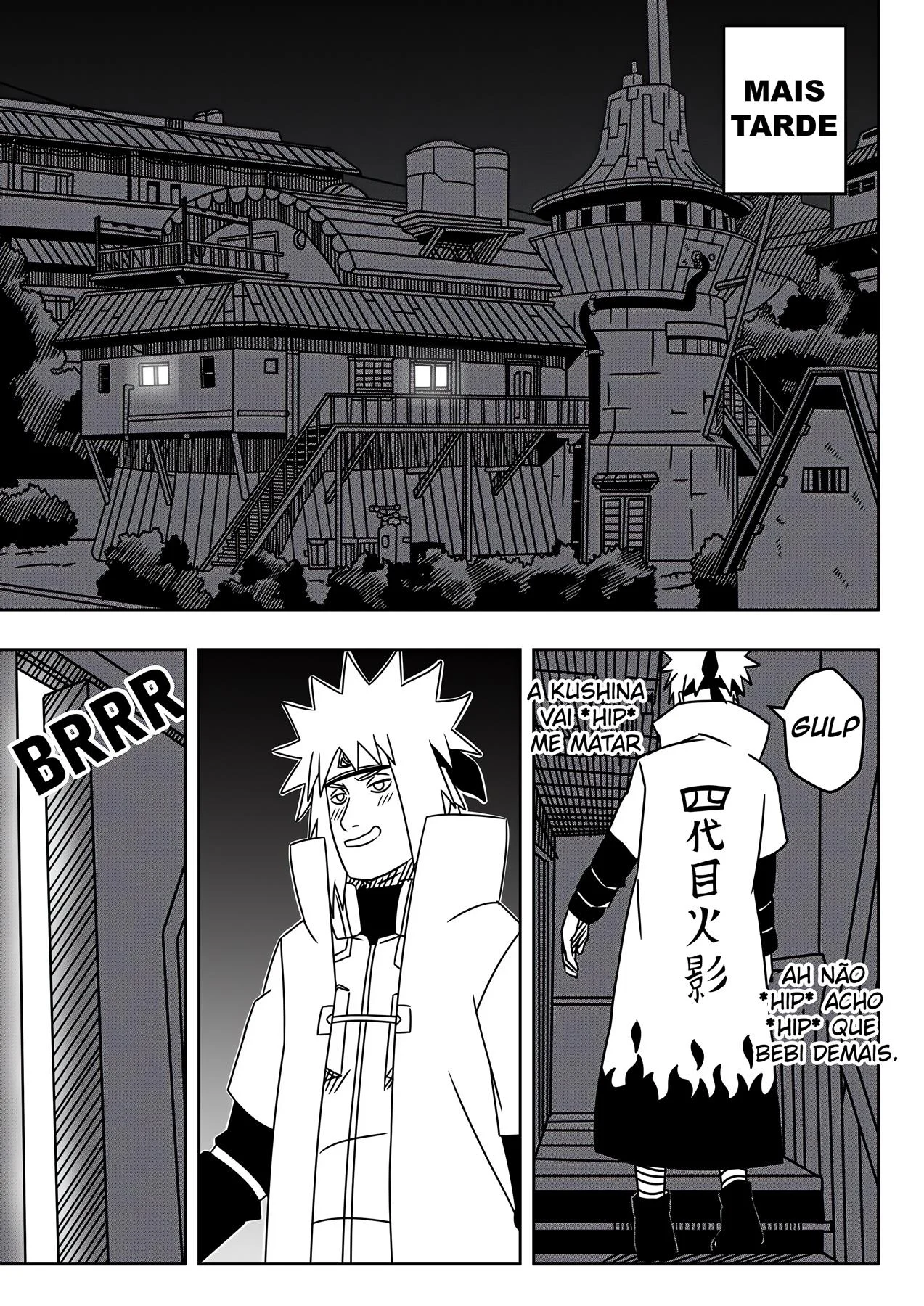 Minato Fode a Kushina Enquanto Naruto Espia - Quadrinhos Eróticos Explícitos