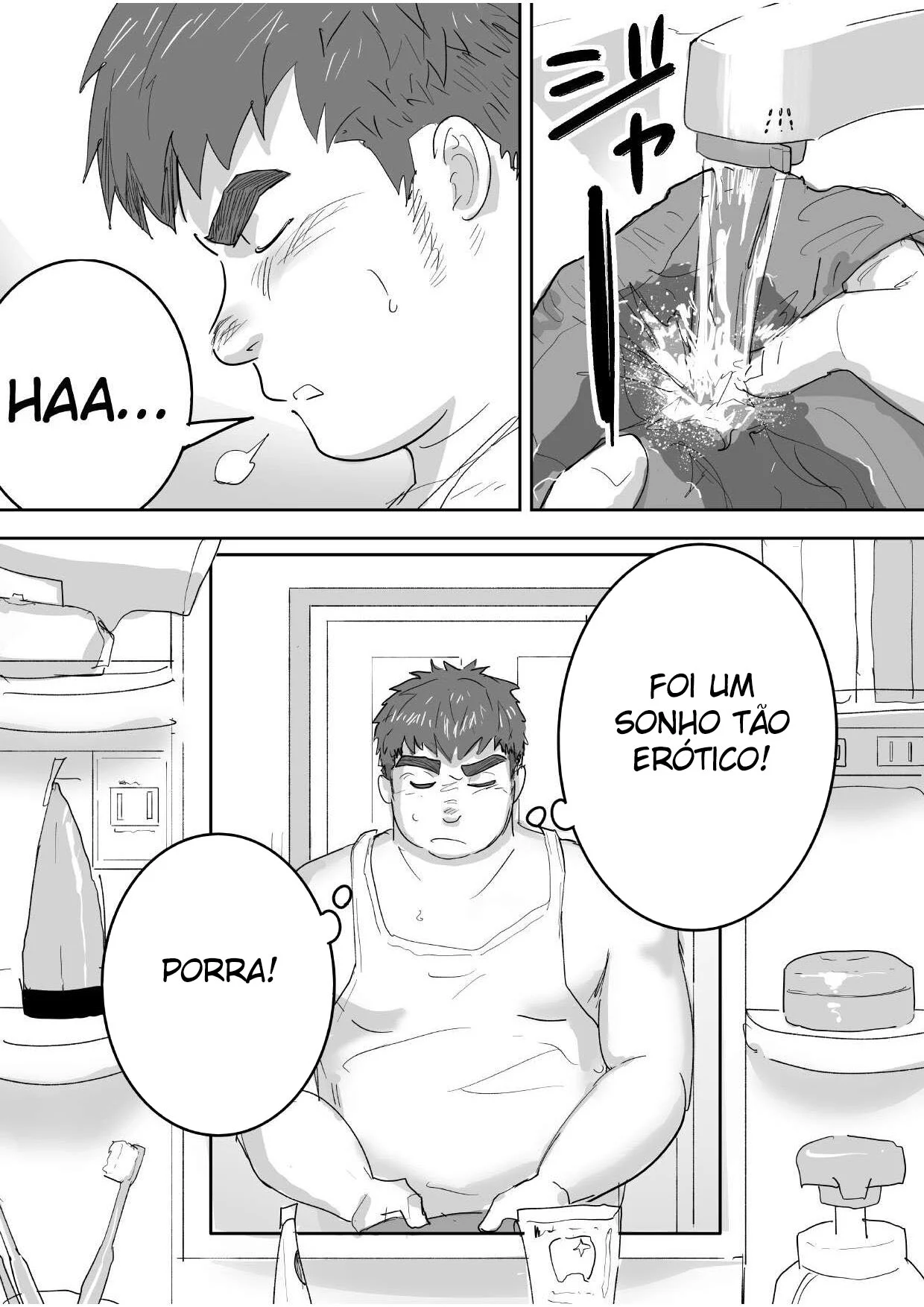 HQ Yaoi: A Primeira Surra de Prazer de um Garoto Virgem e Sedento