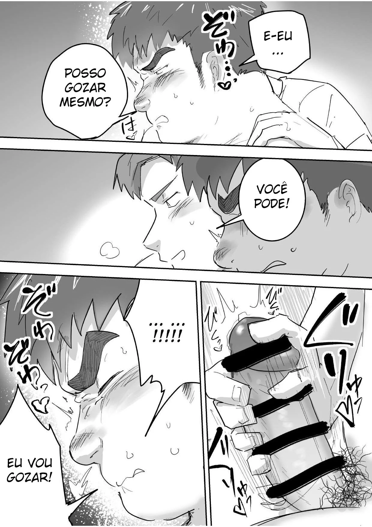 HQ Yaoi: A Primeira Surra de Prazer de um Garoto Virgem e Sedento