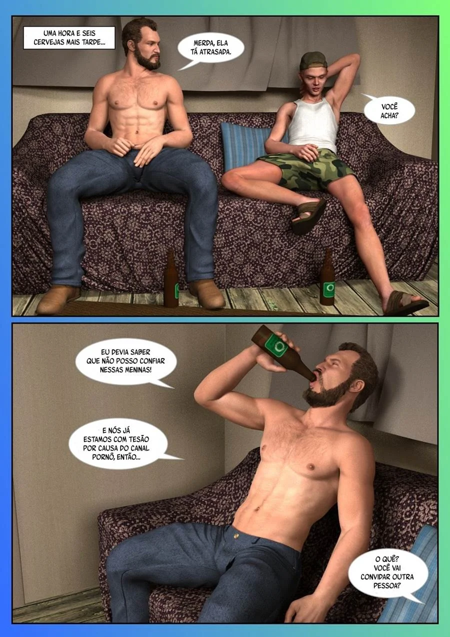 O Primo Me Ensinou a Gozar: Fodas Explícitas em HQ Adultera