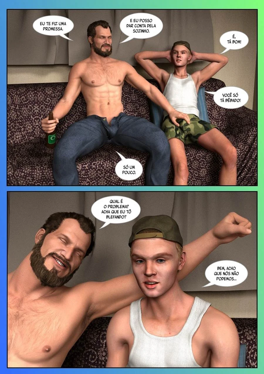 O Primo Me Ensinou a Gozar: Fodas Explícitas em HQ Adultera