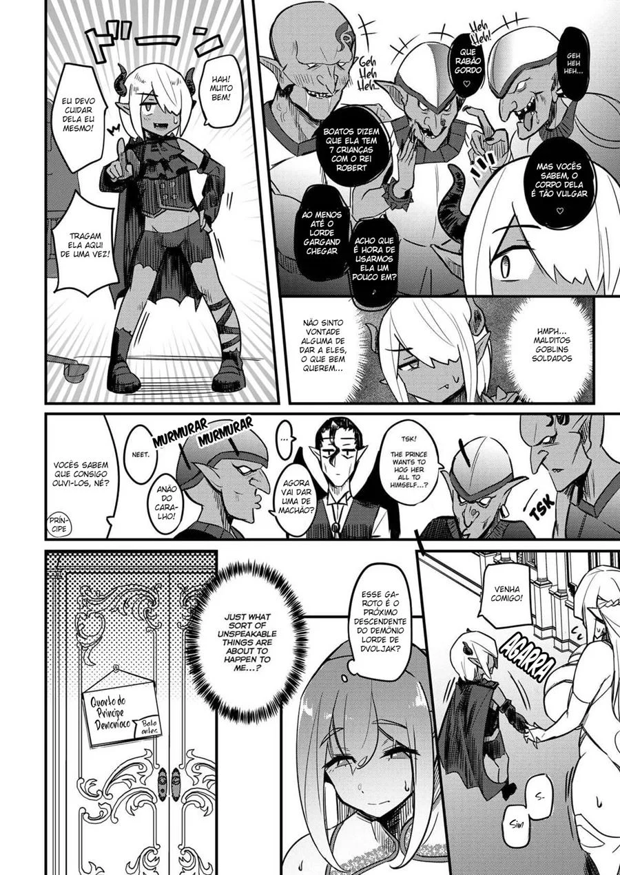 Demônio Safado Enfeitiçado Por Mãe Élfica Tesuda - Ele Não Aguenta a Foda!