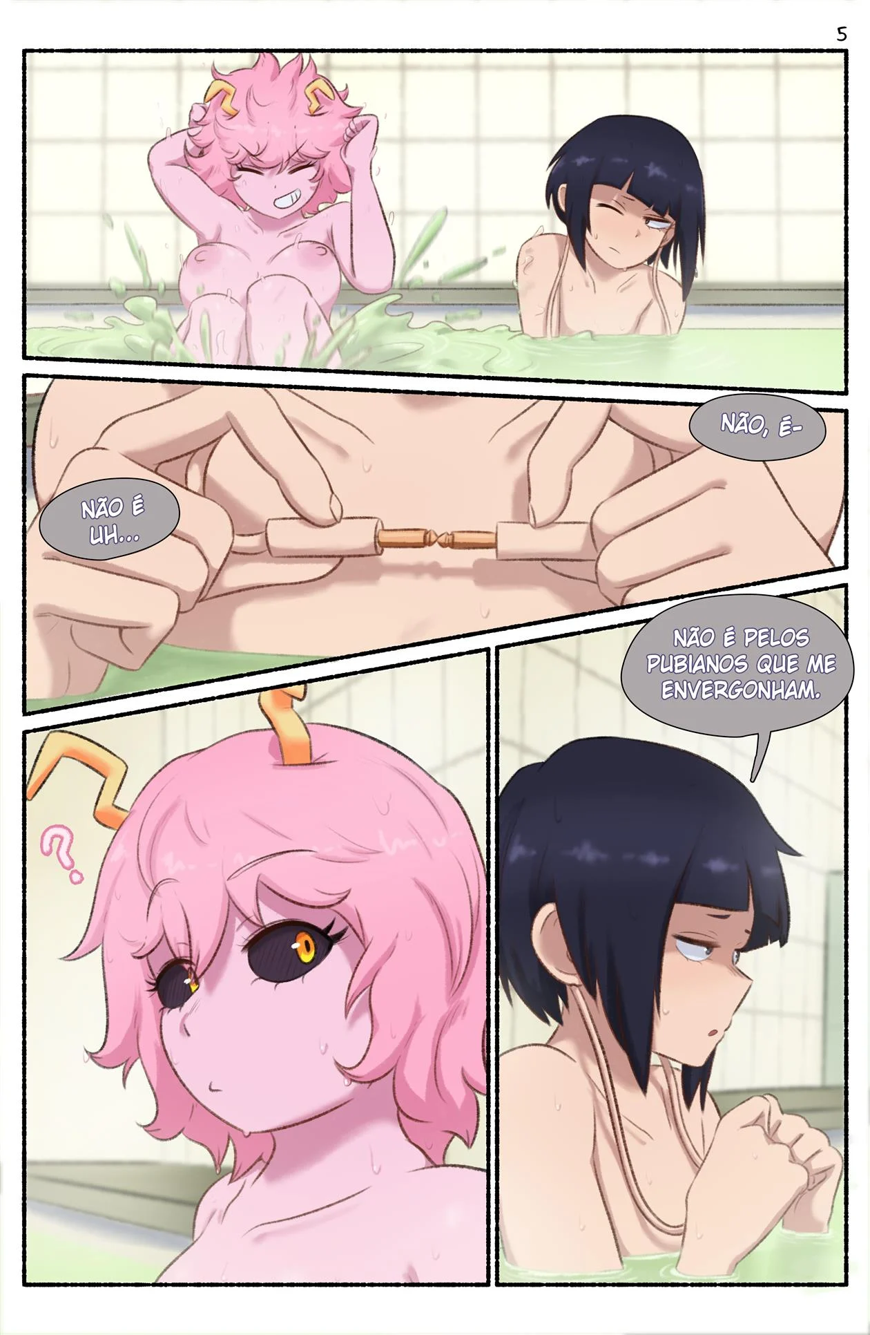 Hentai Explícito de Boku no Hero - Quadrinhos Eróticos com Garotas Safadas