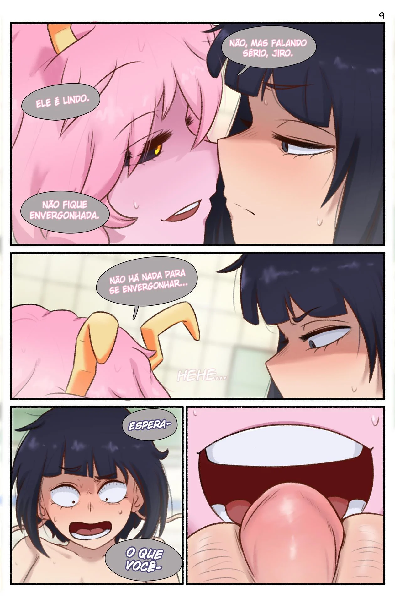 Hentai Explícito de Boku no Hero - Quadrinhos Eróticos com Garotas Safadas