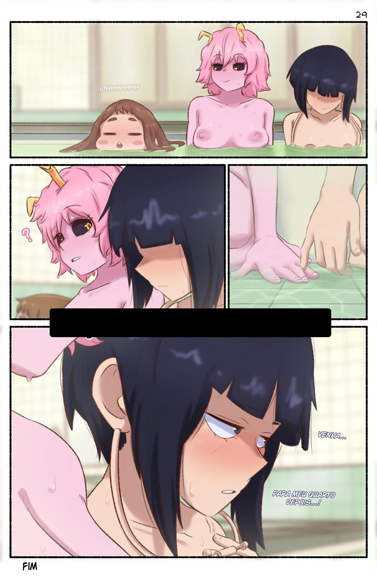 Hentai Explícito de Boku no Hero - Quadrinhos Eróticos com Garotas Safadas