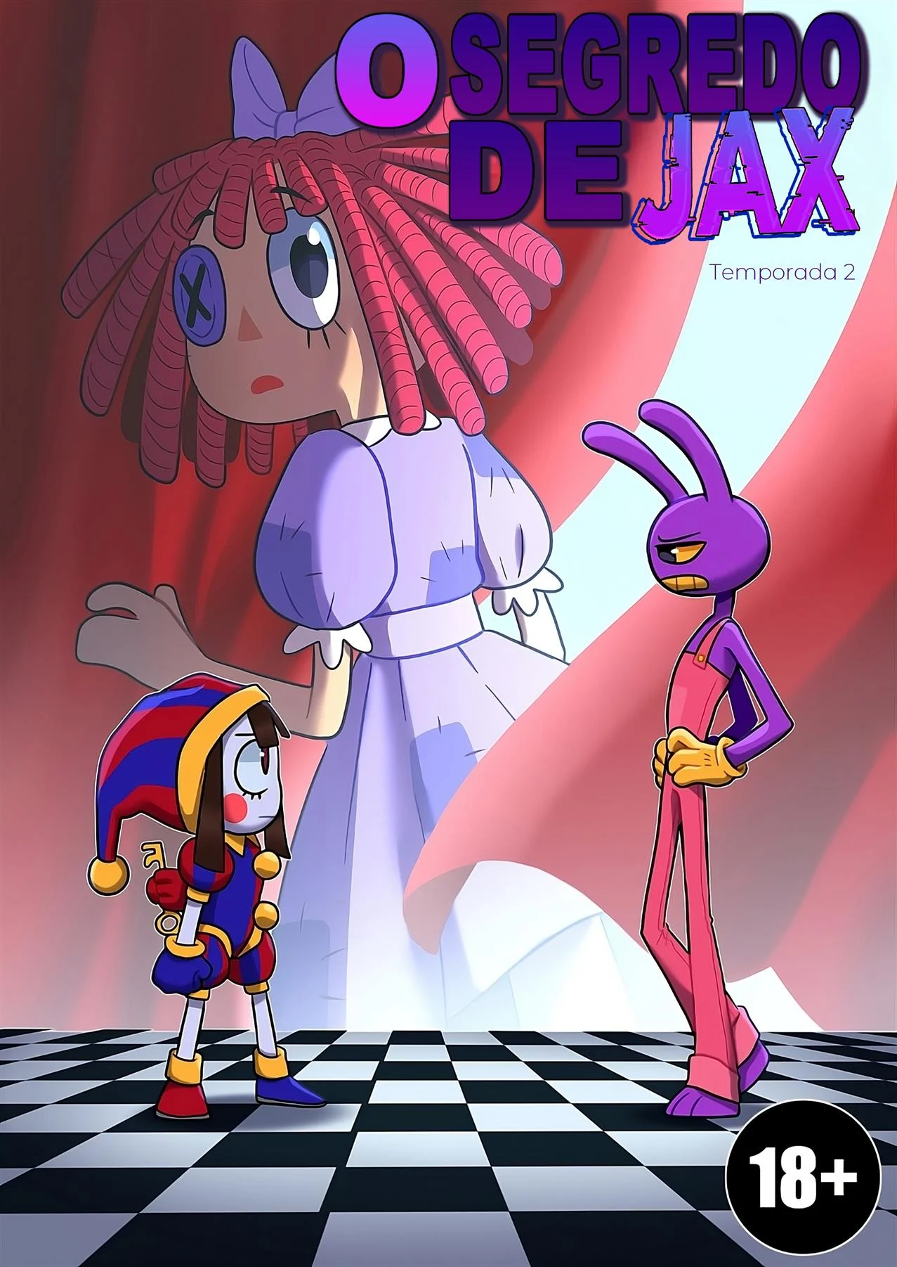 Jax e Amigas em Aventuras Eróticas Explícitas nos Quadrinhos Proibidos