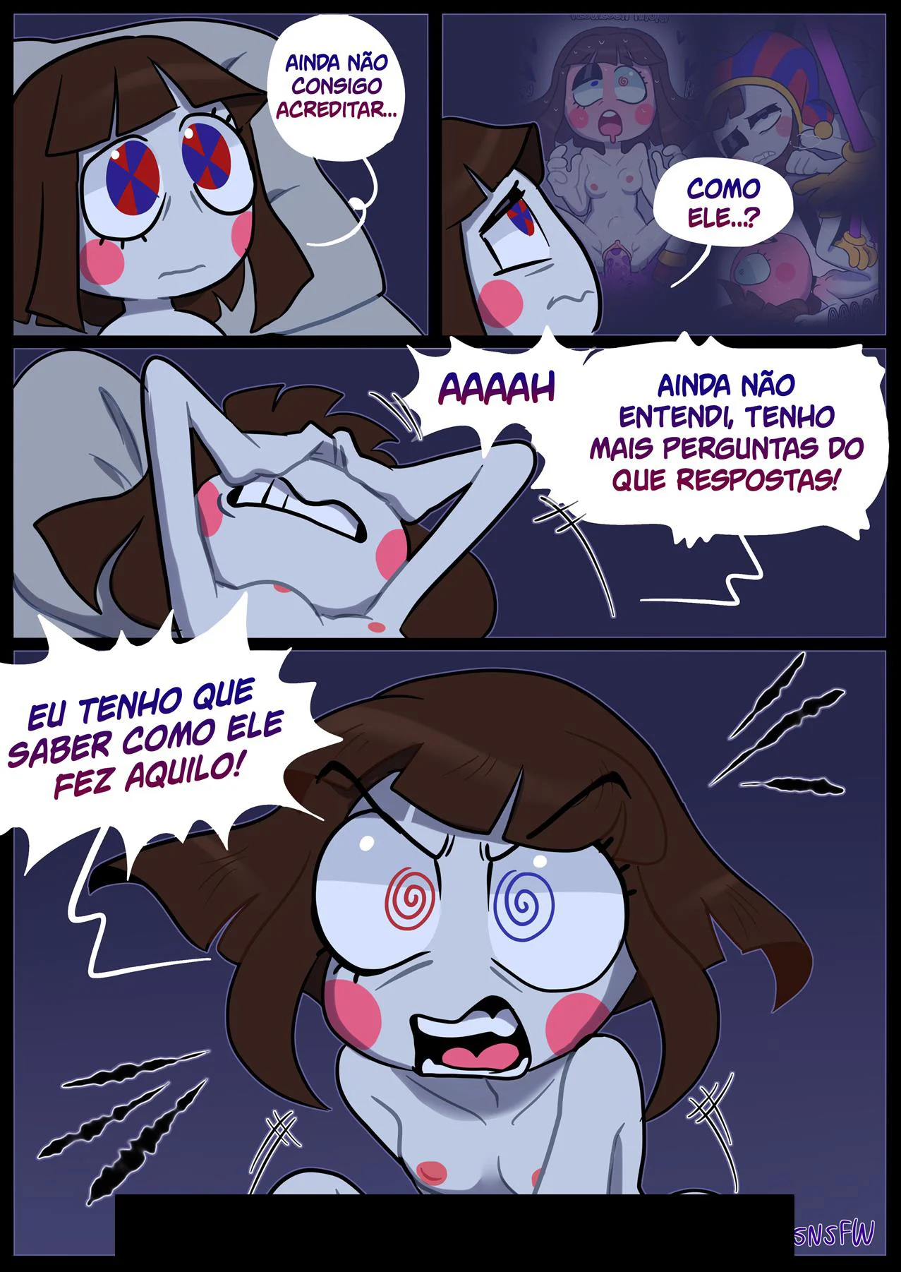 Jax e Amigas em Aventuras Eróticas Explícitas nos Quadrinhos Proibidos