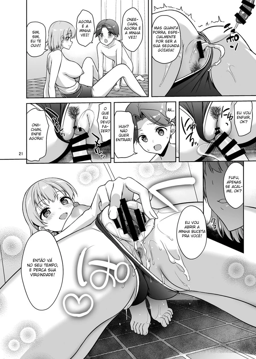 Sexo Explícito com Meus Sobrinhos - Hentai Tabu E Viciante