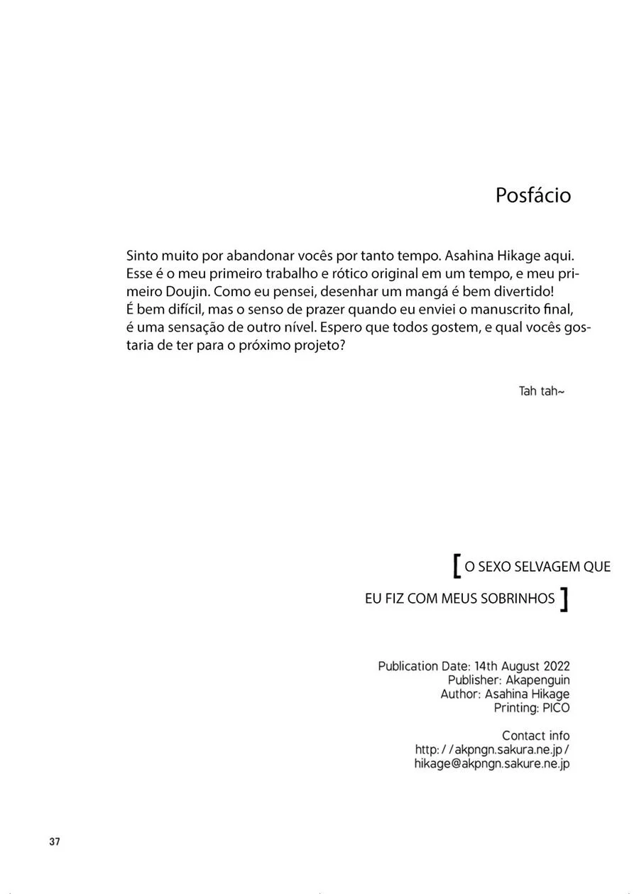 Sexo Explícito com Meus Sobrinhos - Hentai Tabu E Viciante