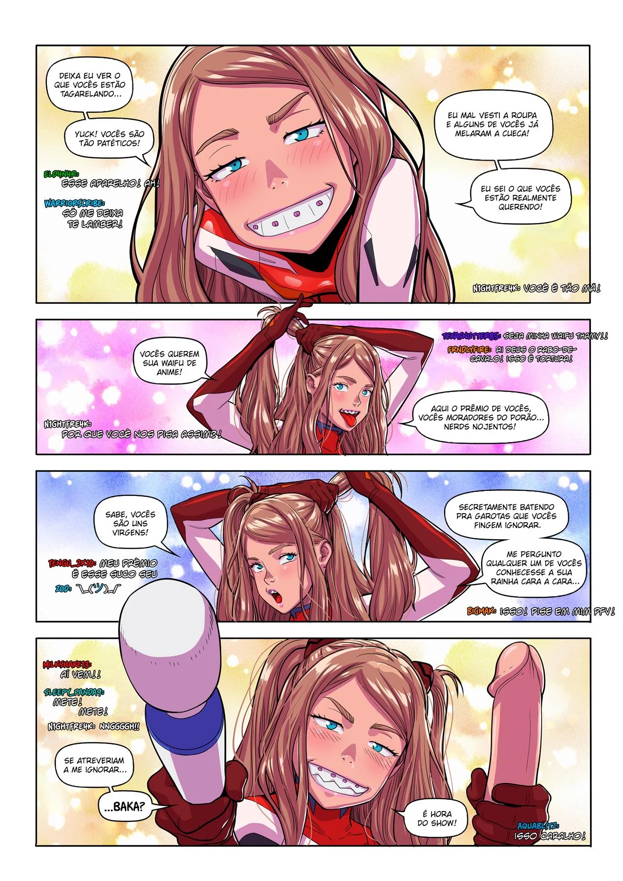 Fantasias Eróticas: A Vida Secreta de Tammy em Quadrinhos Picantes