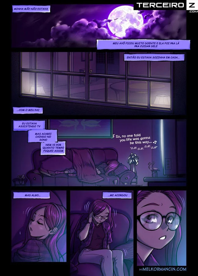 Punheta Violenta: Sogra Fudida com Muito Tesão em HQ Explícita