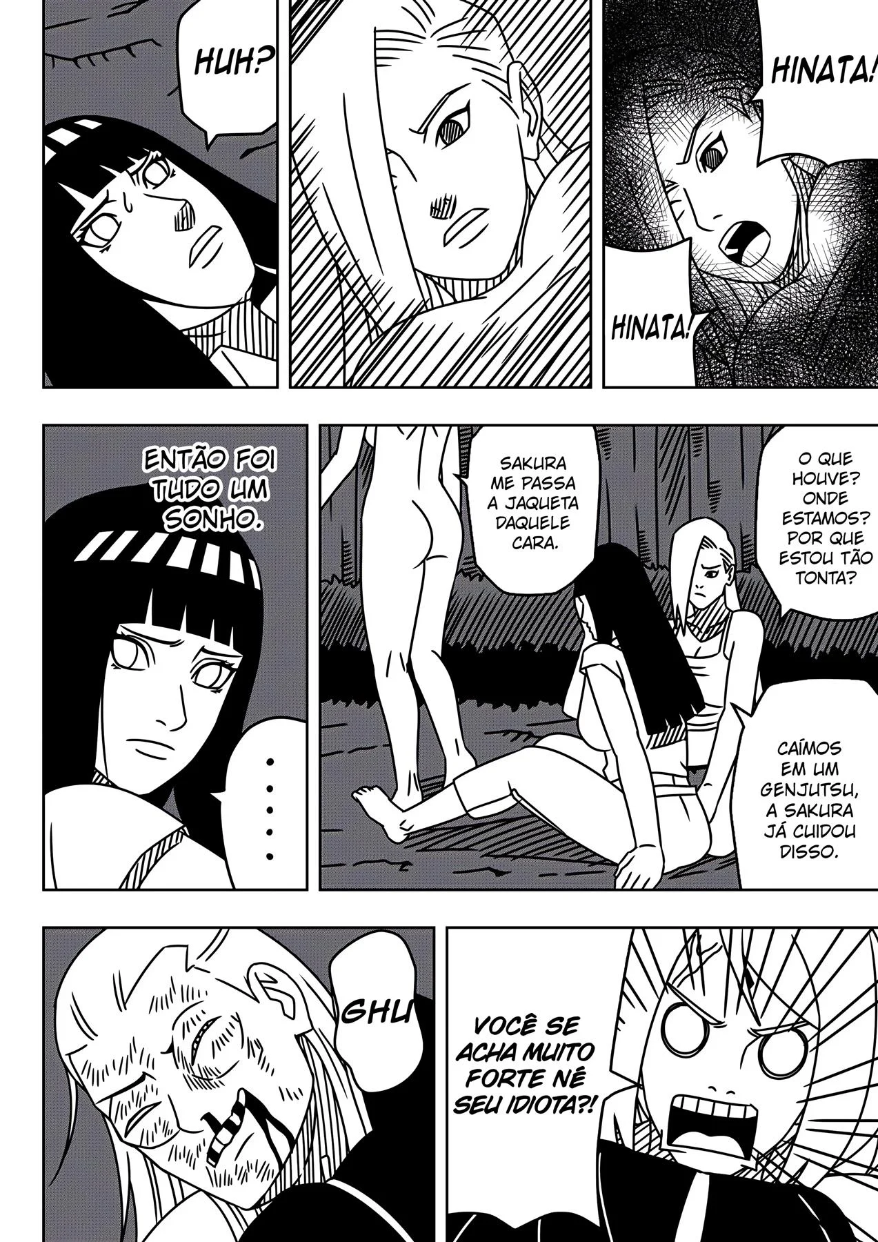 Sonho Erótico de Hinata: Uma Noite Proibida com Naruto em HQ