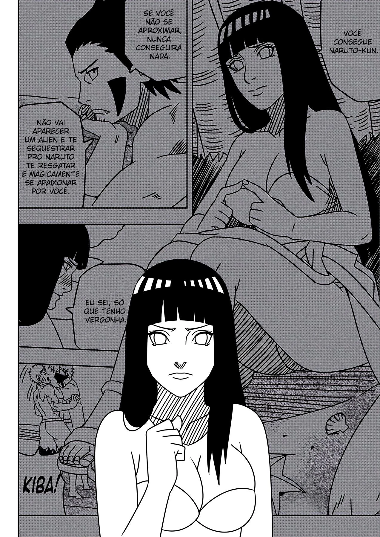 Sonho Erótico de Hinata: Uma Noite Proibida com Naruto em HQ
