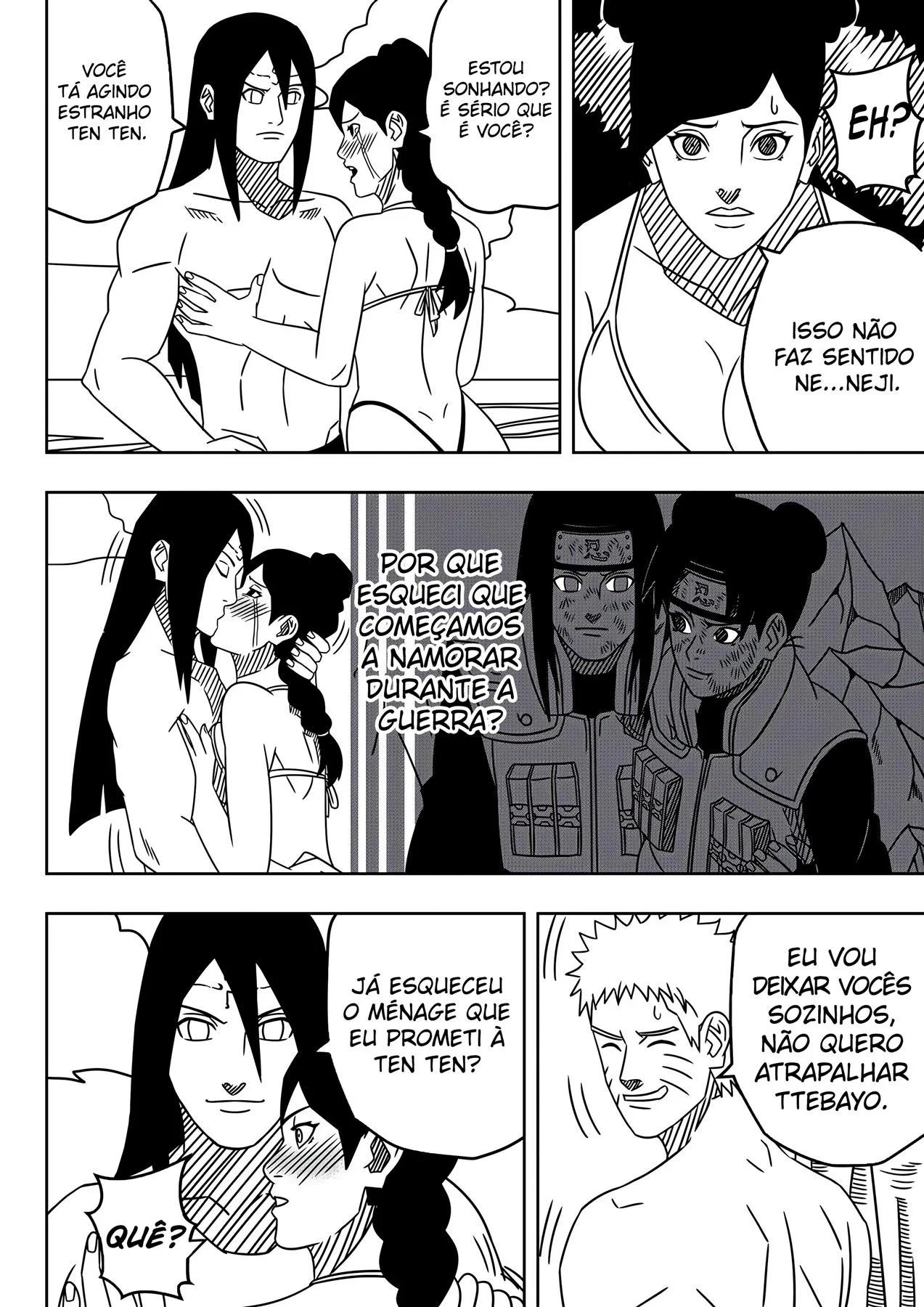 Sonho Erótico de Tenten: Fodas Explícitas com a Ninja Mais Safada de Konoha