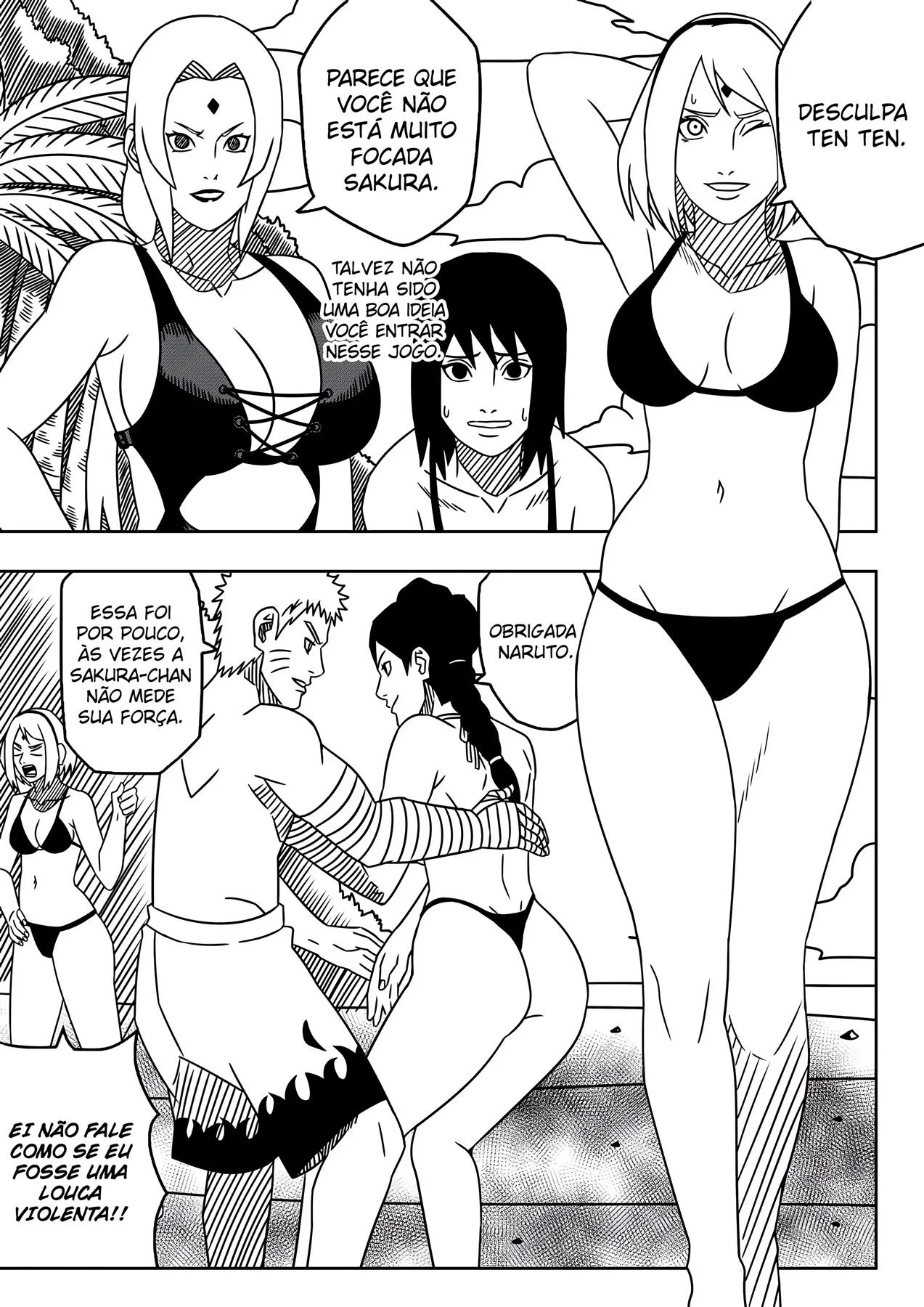 Sonho Erótico de Tenten: Fodas Explícitas com a Ninja Mais Safada de Konoha