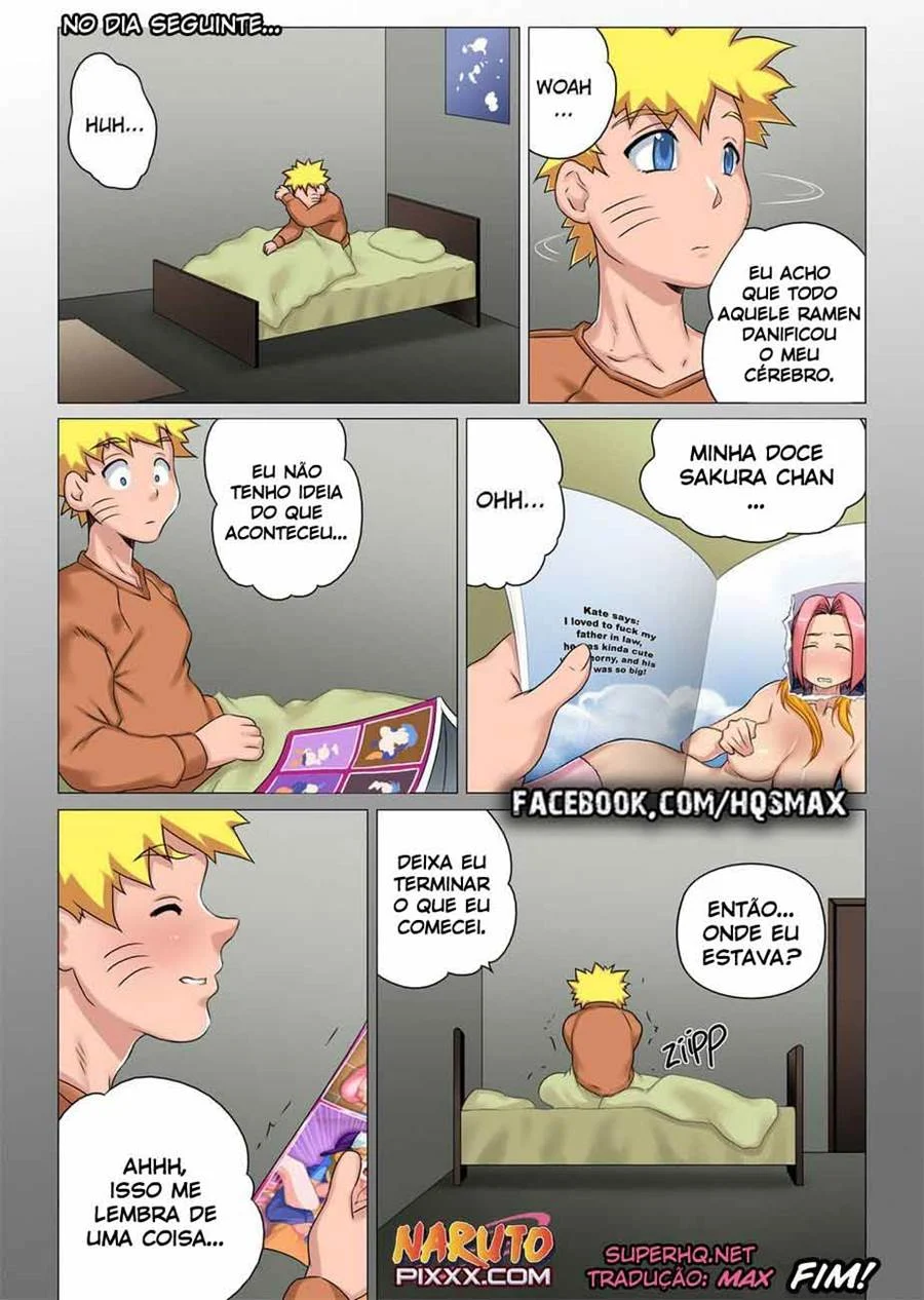 Pegadinha Audaciosa: Naruto Fode a Sakura Até Ela Gozar no Manga Hot